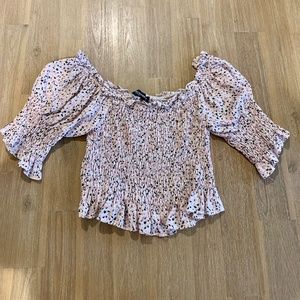 Off-Shoulder Crop Top